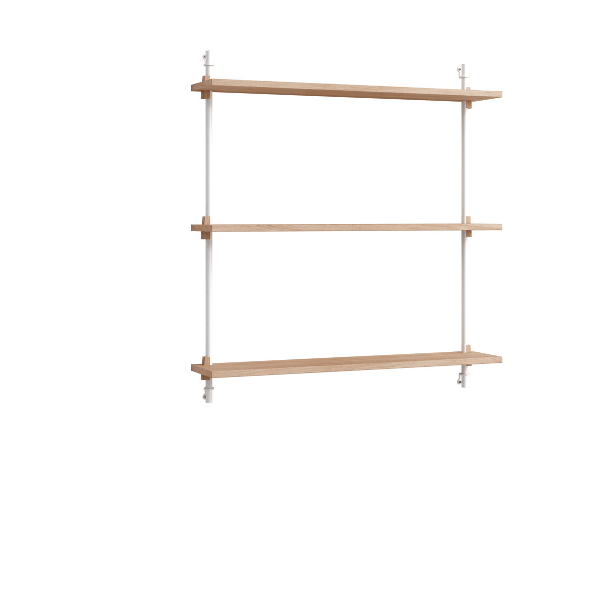 MOEBE Moebe wall shelving ws.85.1 Tammi-valkoinen