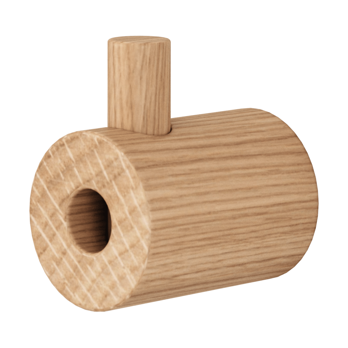 MOEBE Moebe wooden wall hook -koukku Tammi