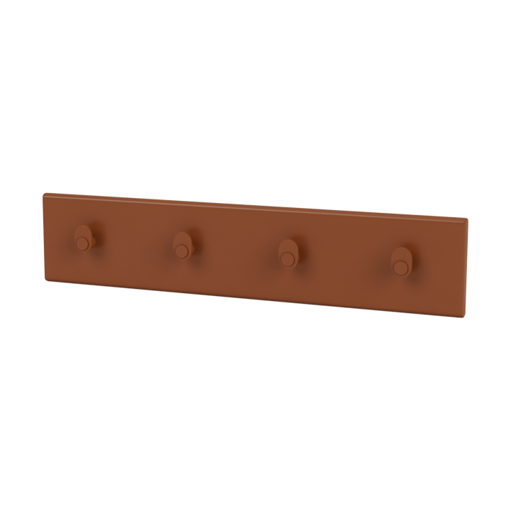 Montana Coat Racks vaaterekki 4 koukkua - Hazelnut - Montana