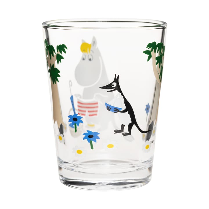 Muumi juomalasi 22 cl, Me lähdemme lomalle Moomin Arabia