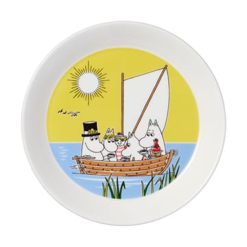 Muumi lautassetti Talvinuotio & Purjehtien 2 osaa
 - 19 cm - Moomin Arabia