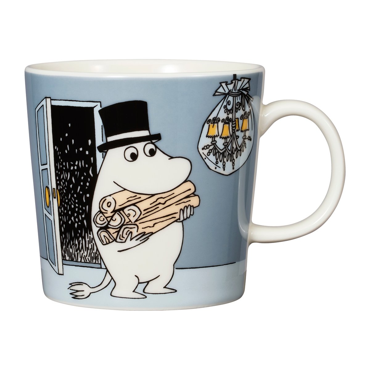 Moomin Arabia Muumimuki Muumipappa 30 cl Harmaa