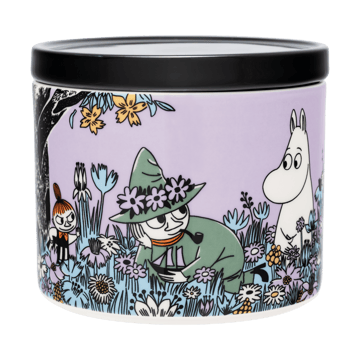 Sydänystävät Muumi keksipurkki - 11 cm - Moomin Arabia