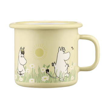 Moomin emalimuki 25 cl - Meadow - Muurla