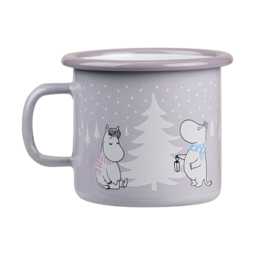 Moomin emalimuki 25 cl - Snowfall - Muurla