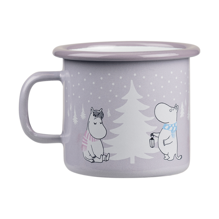 Moomin emalimuki 25 cl - Snowfall - Muurla