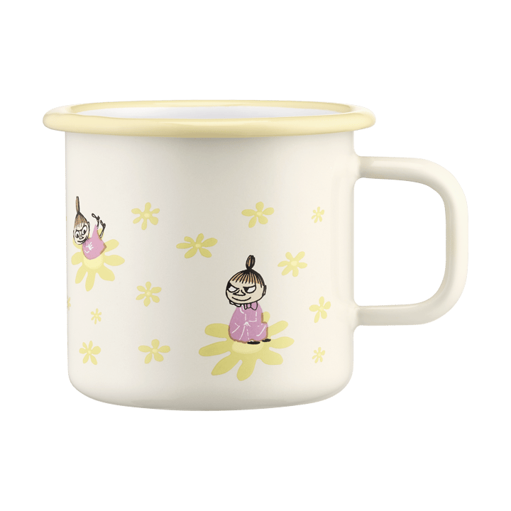 Moomin emalimuki 37 cl, Kukat Muurla