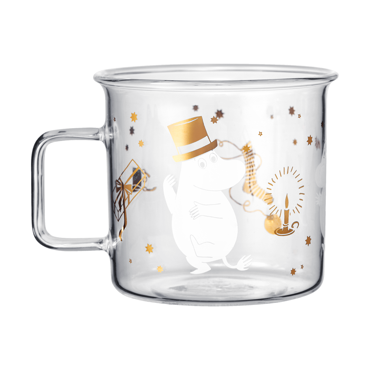 Muurla Moomin lasimuki 35 cl Sparkling stars