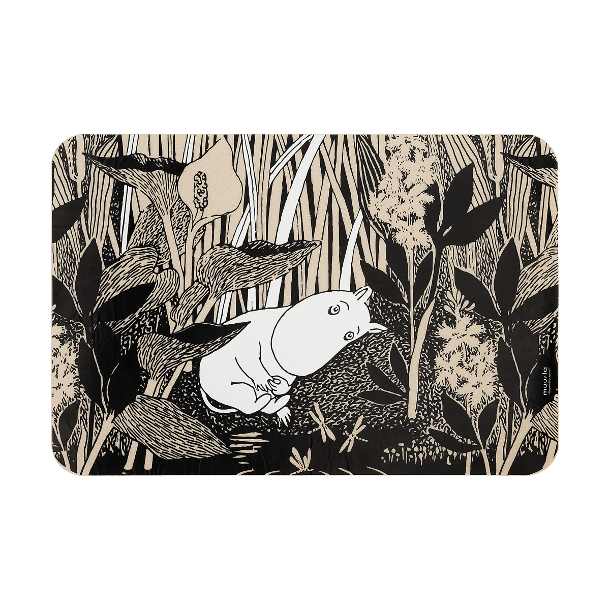 Muurla Moomin originals pöytätabletti 30×45 cm The Pond