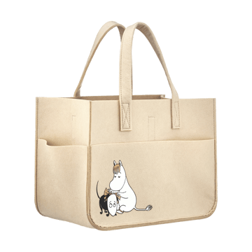 Muumi pets säilytyskori 25x40 cm - Beige - Muurla