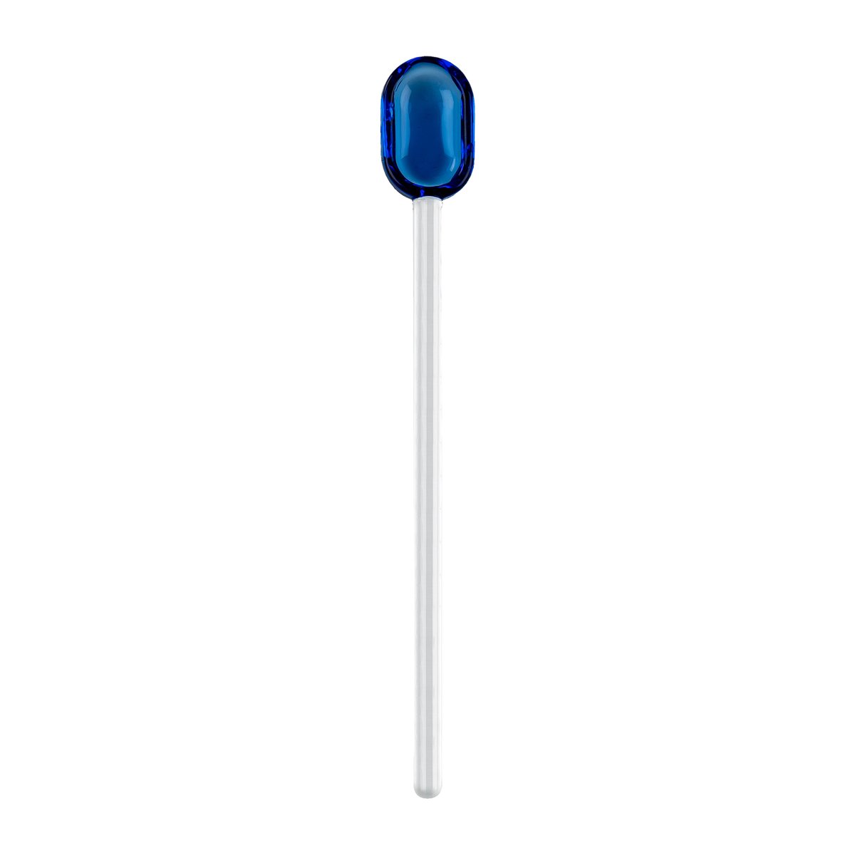 Muurla Muurla lattelusikka lasi 15,5 cm Blue-clear