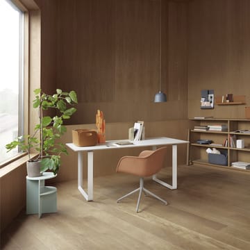 70/70 ruokapöytä 170 x 85 cm - Solid oak-Grey - Muuto