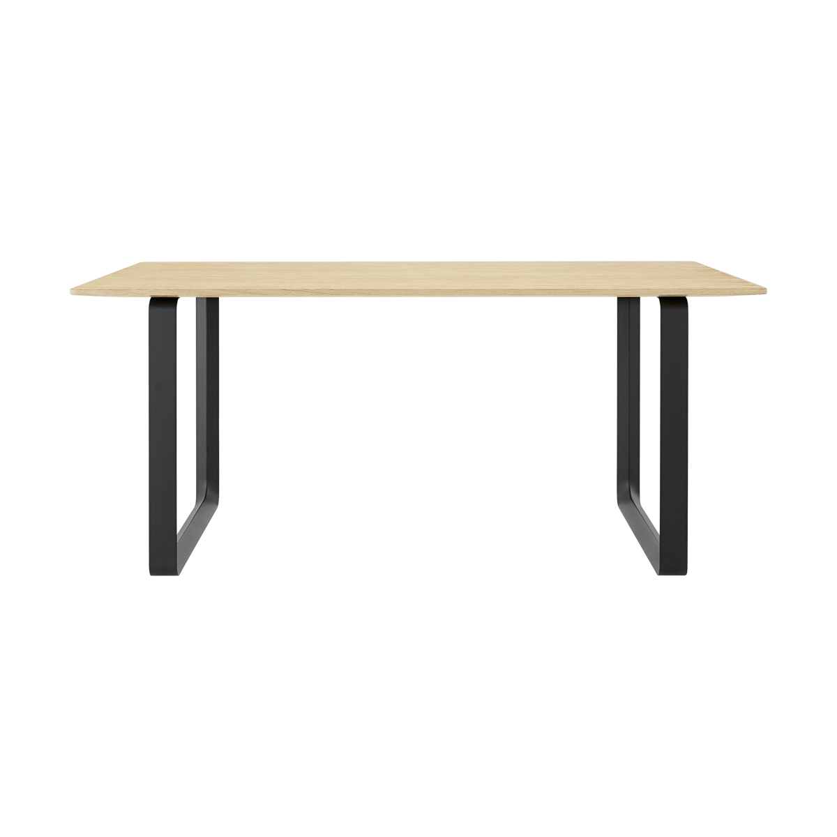 Muuto 70/70 ruokapöytä 170 x 85 cm Solid smoked oak-Black