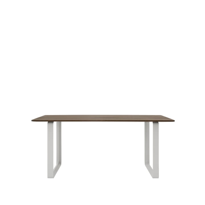 70/70 ruokapöytä 170 x 85 cm - Solid smoked oak-Grey - Muuto