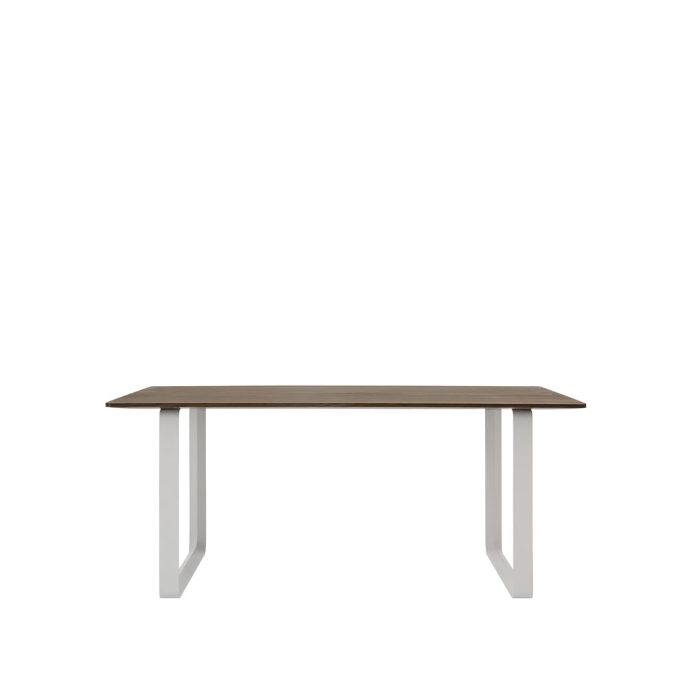 Muuto 70/70 ruokapöytä 170 x 85 cm Solid smoked oak-Grey