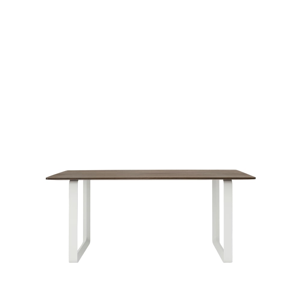 Muuto 70/70 ruokapöytä 170 x 85 cm Solid smoked oak-White