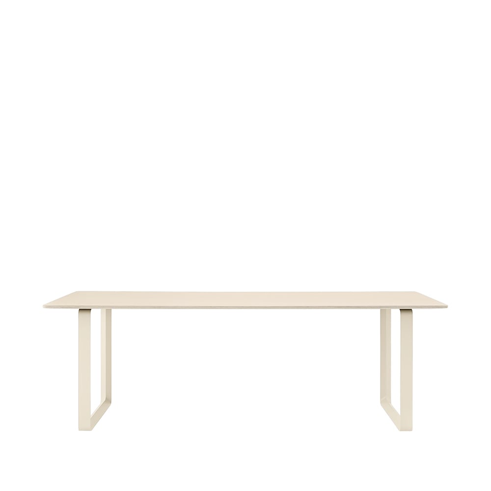 Muuto 70/70 ruokapöytä 225 x 90 cm Sand laminate-Pywood-Sand