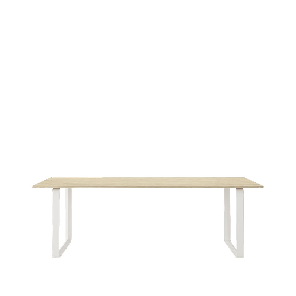 Muuto 70/70 ruokapöytä 225 x 90 cm Solid oak-White