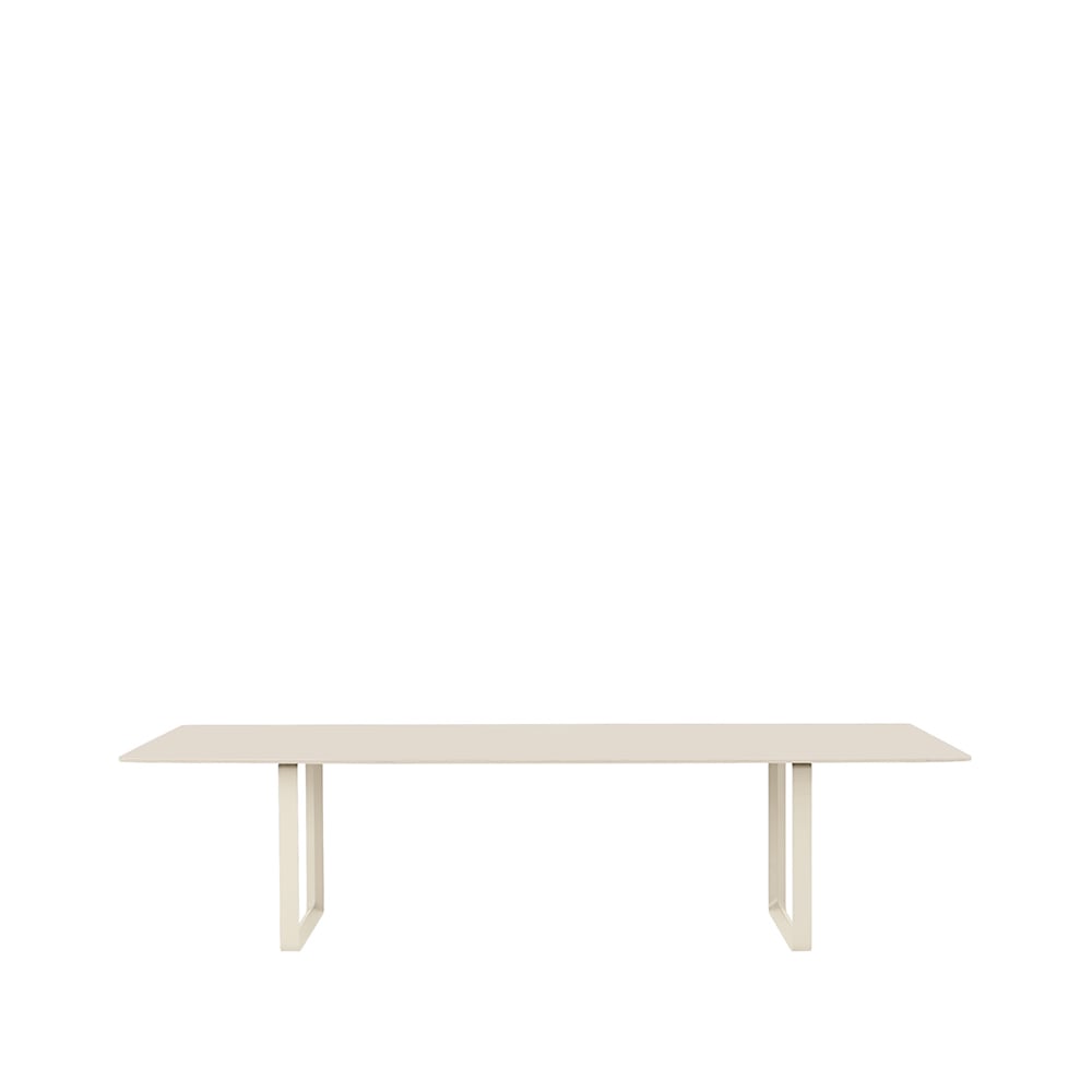 Muuto 70/70 ruokapöytä 295 x 108 cm Sand laminate-Plywood-Sand