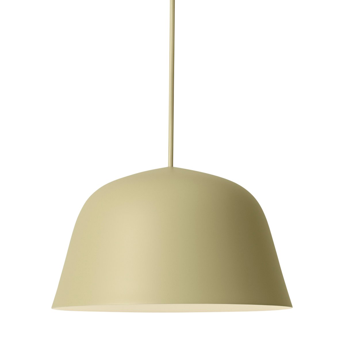 Muuto Ambit kattovalaisin Ø25 cm beige-vihreä