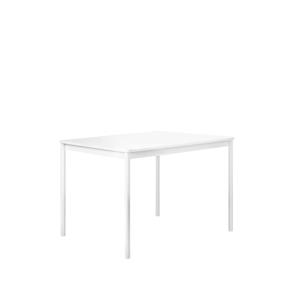 Muuto Base ruokapöytä White abs-reuna 140 x 80 cm