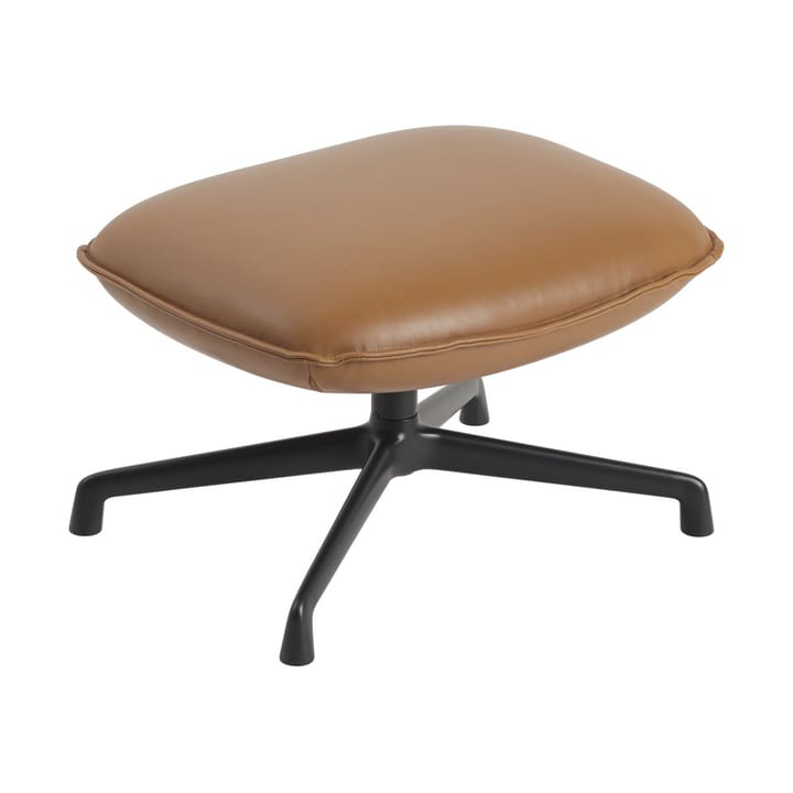 Doze lepotuoli swivel base - Refine leather cognac-black - Muuto