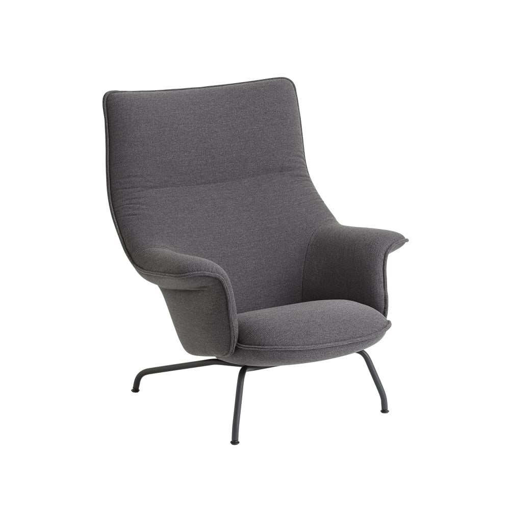 Muuto Doze nojatuoli Ocean 80-Anthracite black