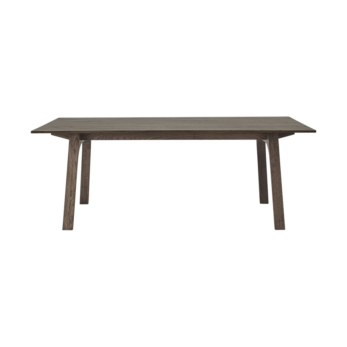 Muuto Earnest jatkettava ruokapöytä 205×100 cm Dark oiled oak