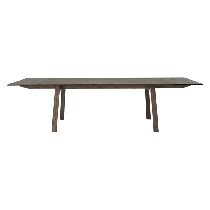 Earnest jatkettava ruokapöytä 205x100 cm - Dark oiled oak - Muuto