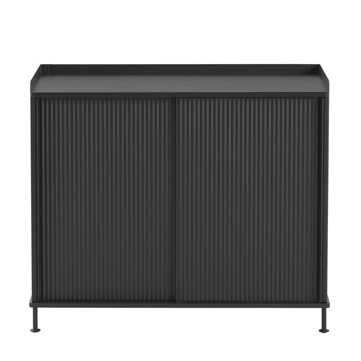 Muuto Enfold sivupöytä korkea Black-black