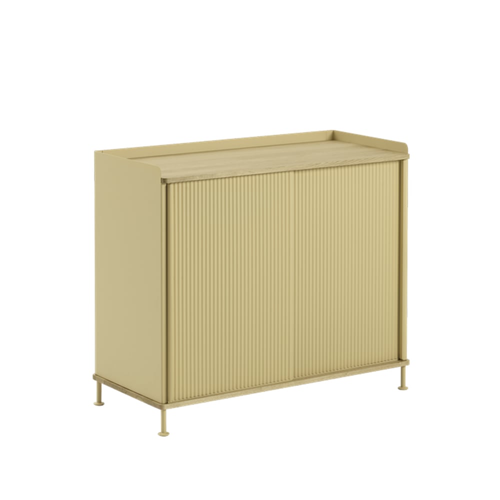 Muuto Enfold Tall Sideboard Yellow-Metal