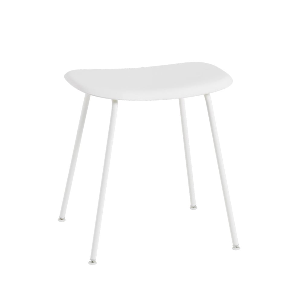 Muuto Fiber rahi White valkoinen teräsrunko