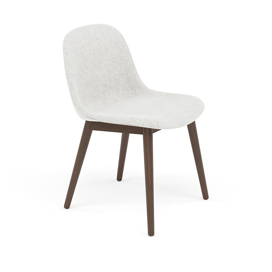 Muuto Fiber Side Chair tuoli Hallingdal nro 110-stained dark brown