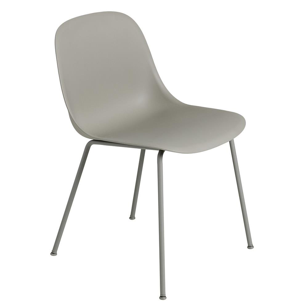 Muuto Fiber side chair tuoli harmaa