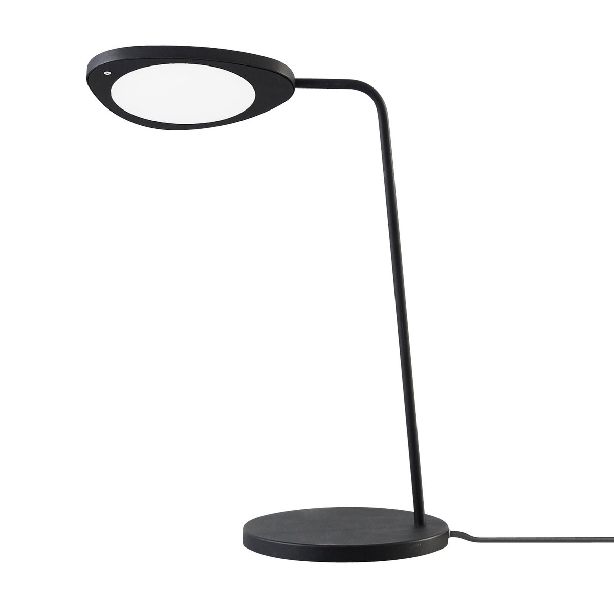 Muuto Leaf pöytälamppu valkoinen Black