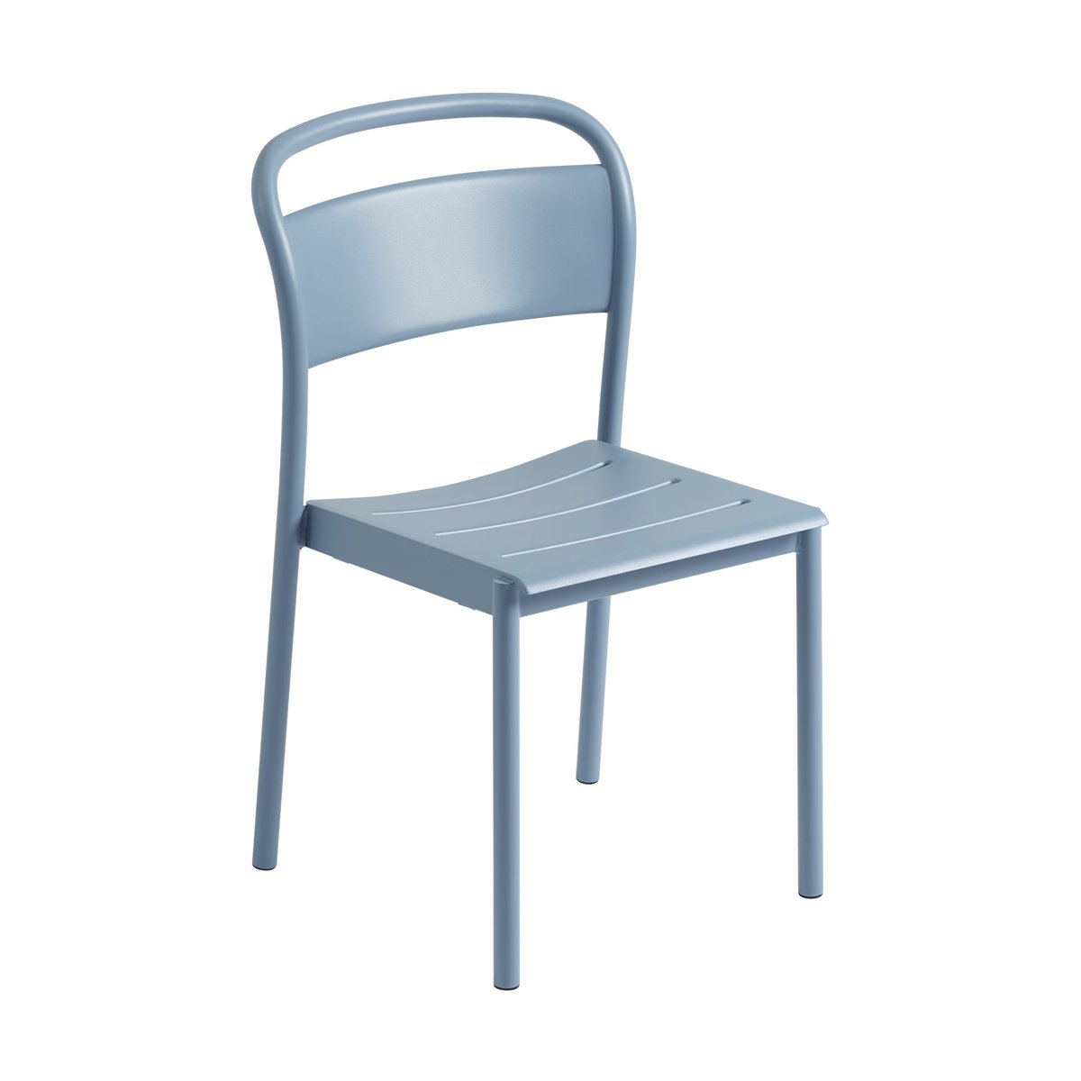 Muuto Linear steel side chair -tuoli Pale blue