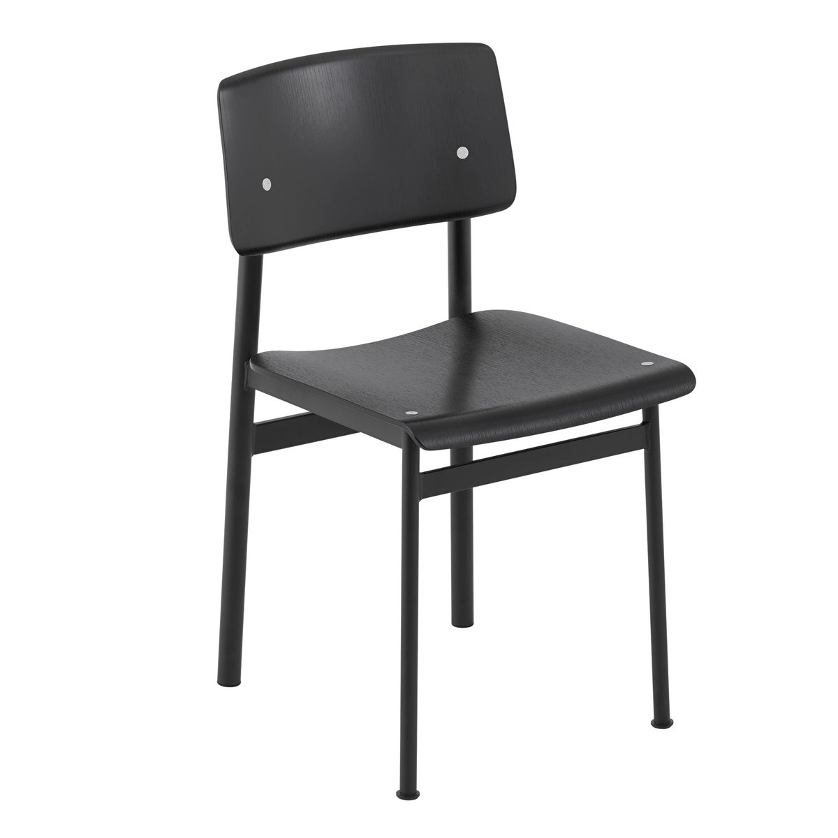 Muuto Loft Chair tuoli Black-black