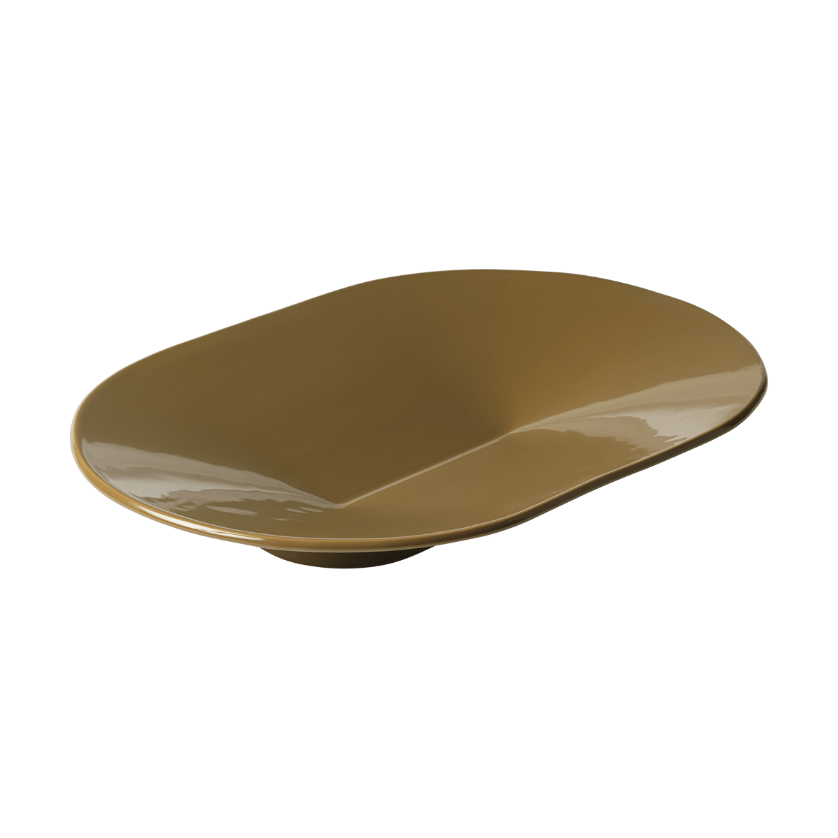 Muuto Mere kulho 52×36 cm Brown Green