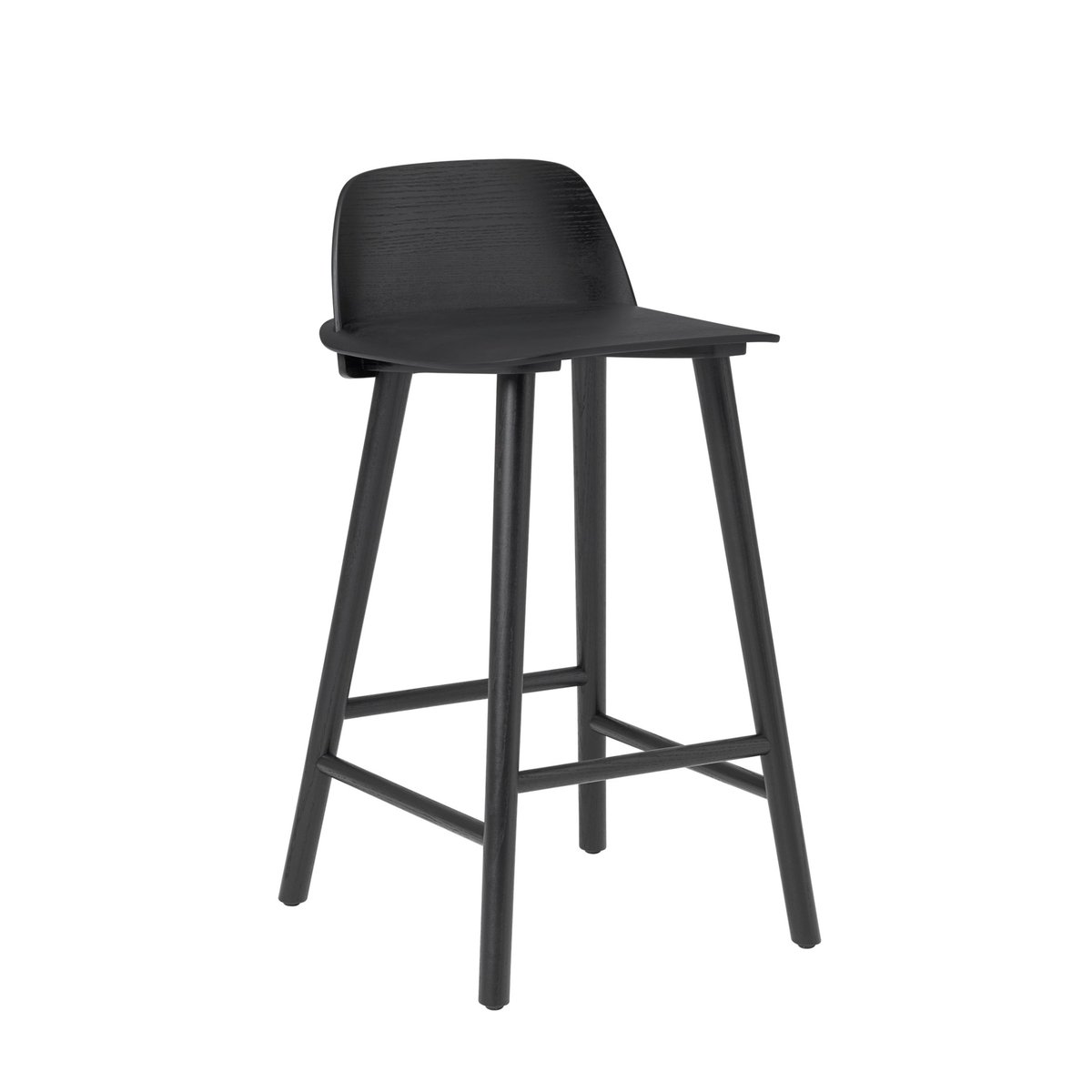 Muuto Nerd baarijakkara 65 cm musta