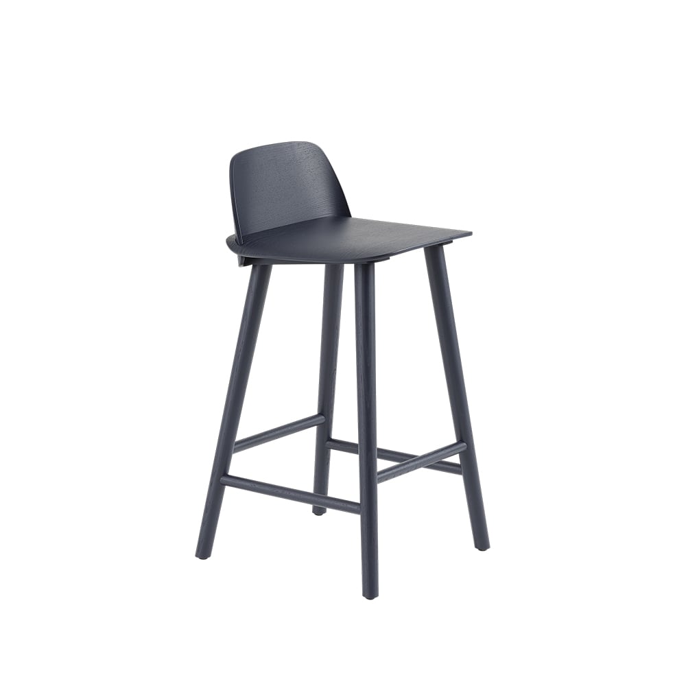 Muuto Nerd counter -tuoli Midnight blue