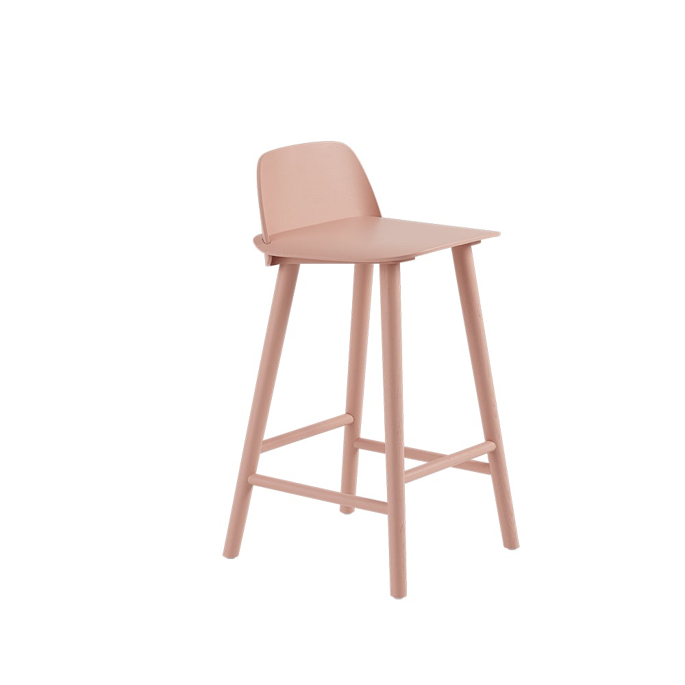 Muuto Nerd counter -tuoli Tan rose