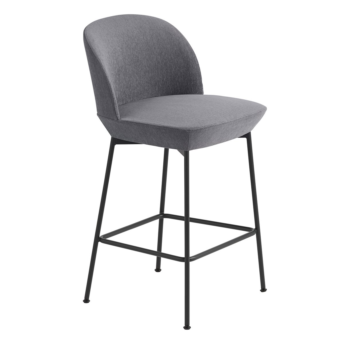 Muuto Oslo Counter Tuoli 65 cm Still 161-Anthracite black