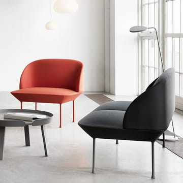 Oslo sohva 2-istuttava - Steelcut 180-Dark grey - Muuto