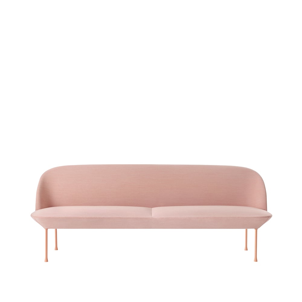 Muuto Oslo sohva 3-istuttava Steelcut trio 515-Rose