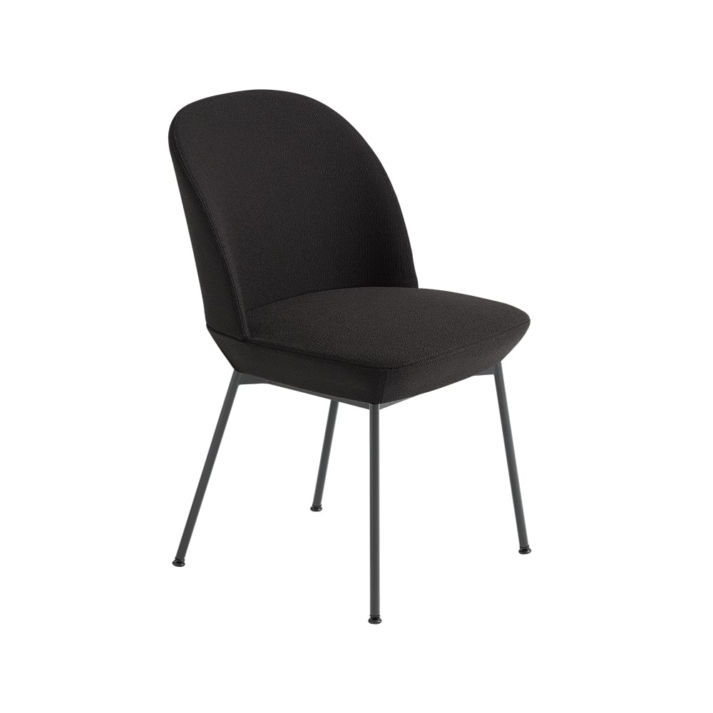 Muuto Oslo tuoli kangasverhoiltu Ocean 3-Anthracite black