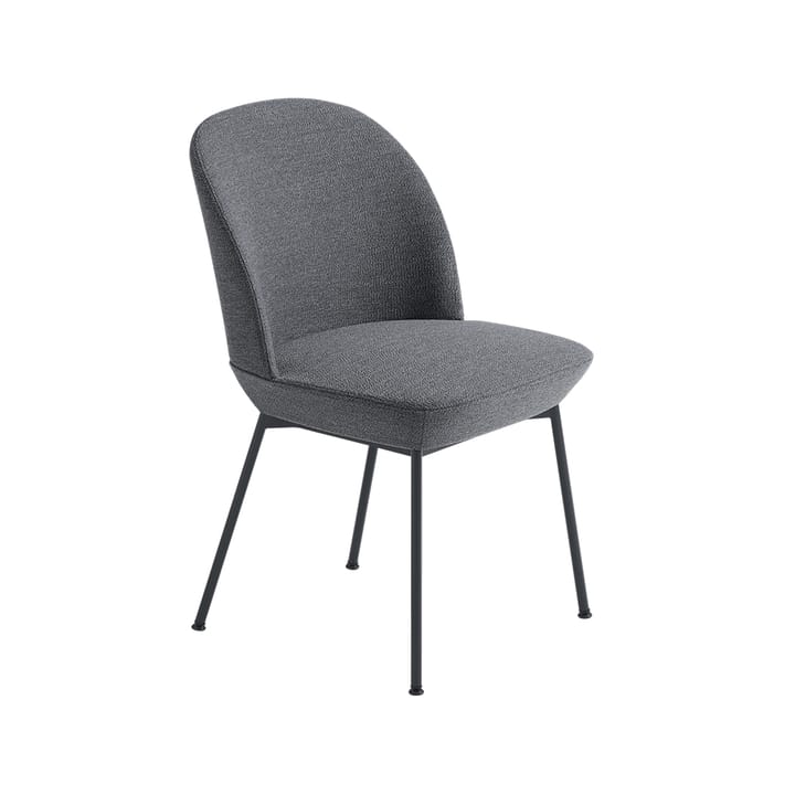 Oslo tuoli kangasverhoiltu - Ocean 80-Anthracite black - Muuto