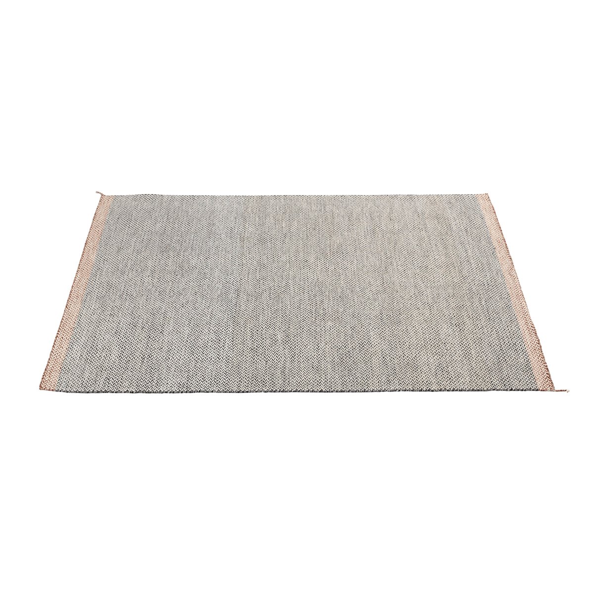 Muuto Ply matto 170×240 cm Musta-valkoinen