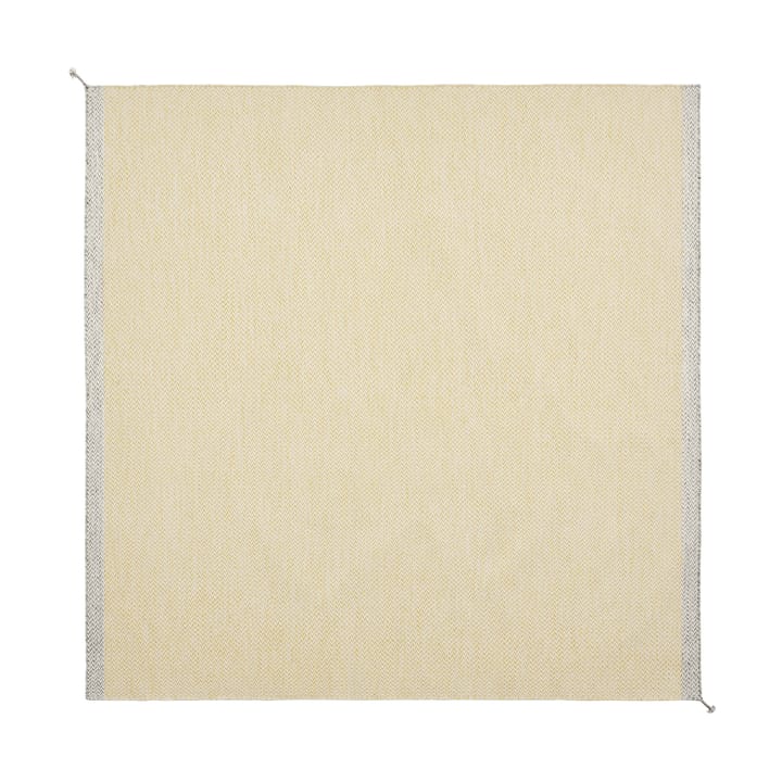 Ply matto 240x240 cm - Yellow - Muuto