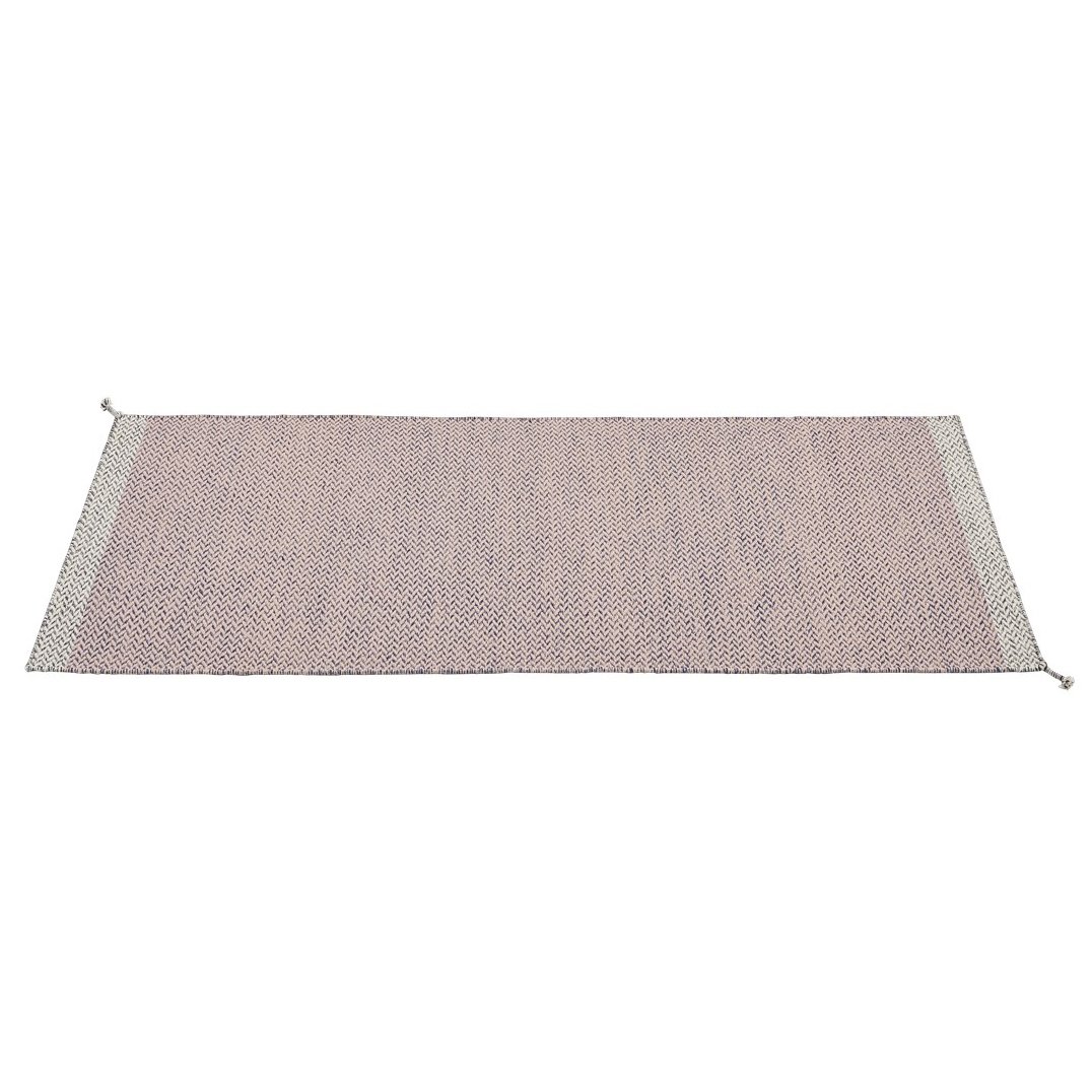 Muuto Ply matto 80 x 200 cm Rose