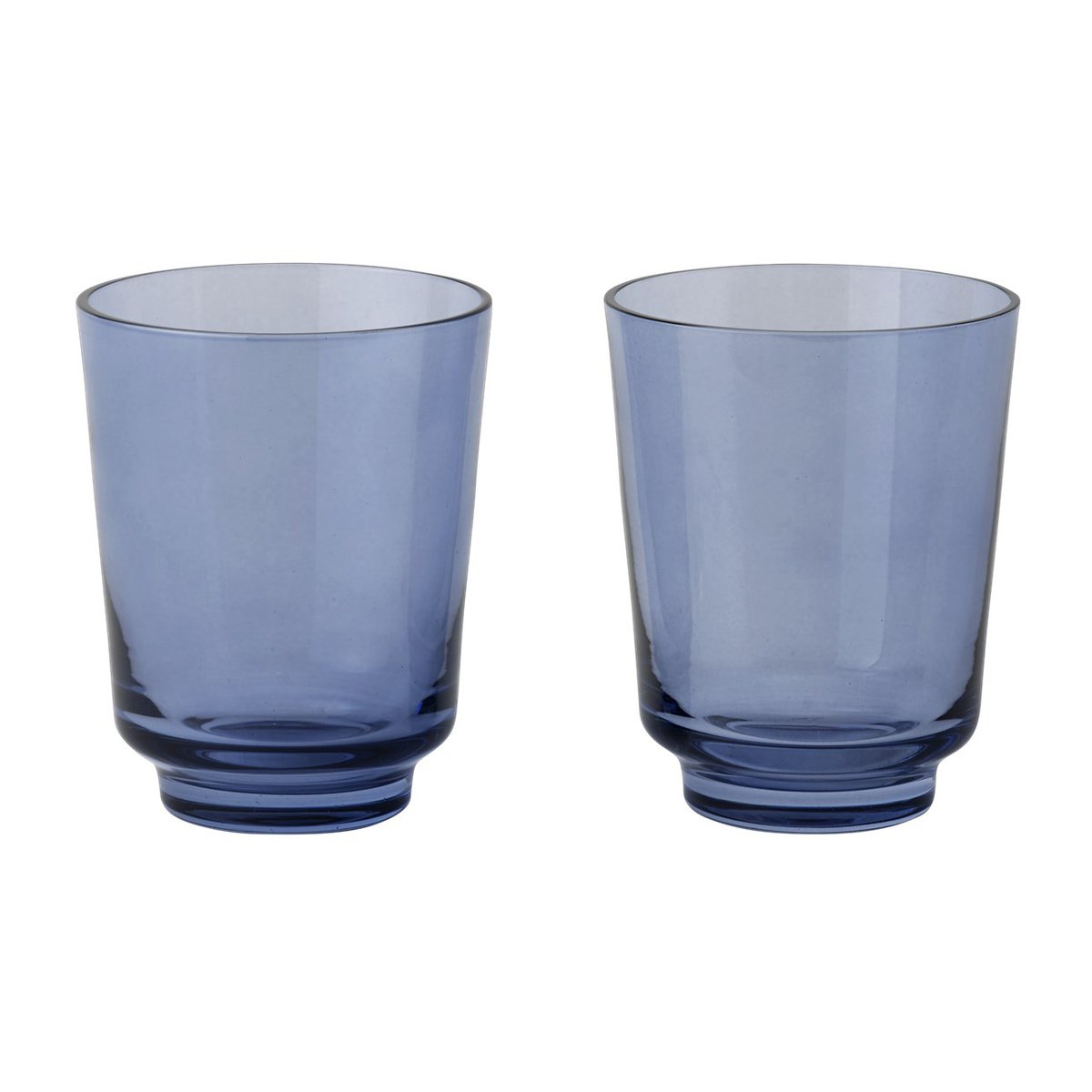 Muuto Raise lasi 30 cl 2-pakkaus Dark blue